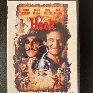 Hook (DVD, 1991) Robin Williams, Dustin Hoffman, Julia Roberts New Sealed
